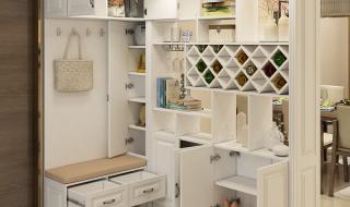 玄关鞋柜效果图 玄关鞋柜效果图